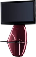 Meliconi GHOST DESIGN 500 Metallic Red - TV Mount