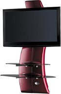 Meliconi GHOST DESIGN 2000 Metallic Red - TV Stand