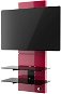 Meliconi Ghost Design 3000 piros - TV tartó konzol