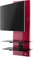 Meliconi Ghost Design 3000 Rotation Red - TV Stand