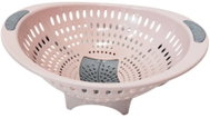 Mega plast Cedník Lux s otvorem, světle růžový, 32,5 × 29 × 14 cm - Colander