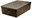 Basket MONAKO L with lid, 10,2 × 40,3 × 27 cm, wenge