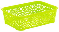 Mega Plast, Basket MONAKO XS, 6 × 20 × 14 cm, light green - Basket