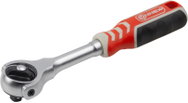 CONNEX Ráčna s otočnou hlavou 270°, 1/4", 72 zubů, 3K rukojeť - Ratchet 