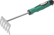 MEISTER Dvojitá motyčka nerezová, ergonomická rukojeť, šířka 90 mm - Garden Trowel