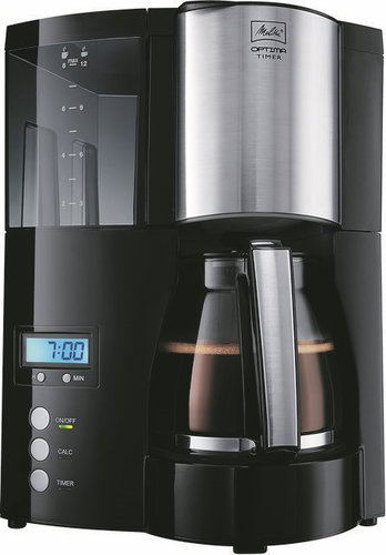 Melitta Optima Timer Black - Drip Coffee Maker - Main image