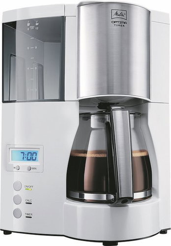 Melitta Optima Timer White - Drip Coffee Maker - Main image