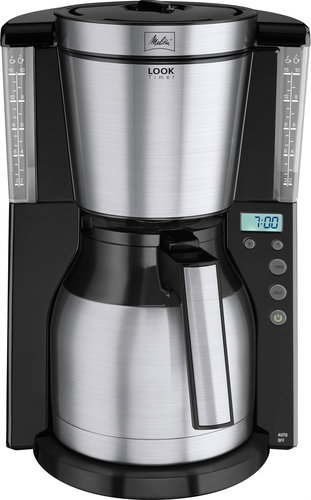 Melitta Look Therm Timer, Black - Drip Coffee Maker - Main image