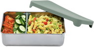 Melii Nerezový Bento box 740 ml se silikonovým víkem zelený - Lunch Box