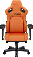 Anda Seat Kaiser 4 Premium Gaming Chair - L Size Orange PVC - Gaming Chair