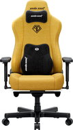 Anda Seat Kaiser 3E XL Bright Yellow Fabric - Gaming Chair