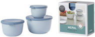 Mepal Set 3 ks misek Cirqula Nordic Blue 0,5 l + 1 l + 2 l - Sada dóz