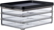 Mepal Omnia Nordic Black trio refrigerator food box - Storage Jar