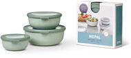 Mepal Set 3 ks misek Cirqula Nordic Sage 0,35 l + 0,75 l + 1,25 l - Sada dóz