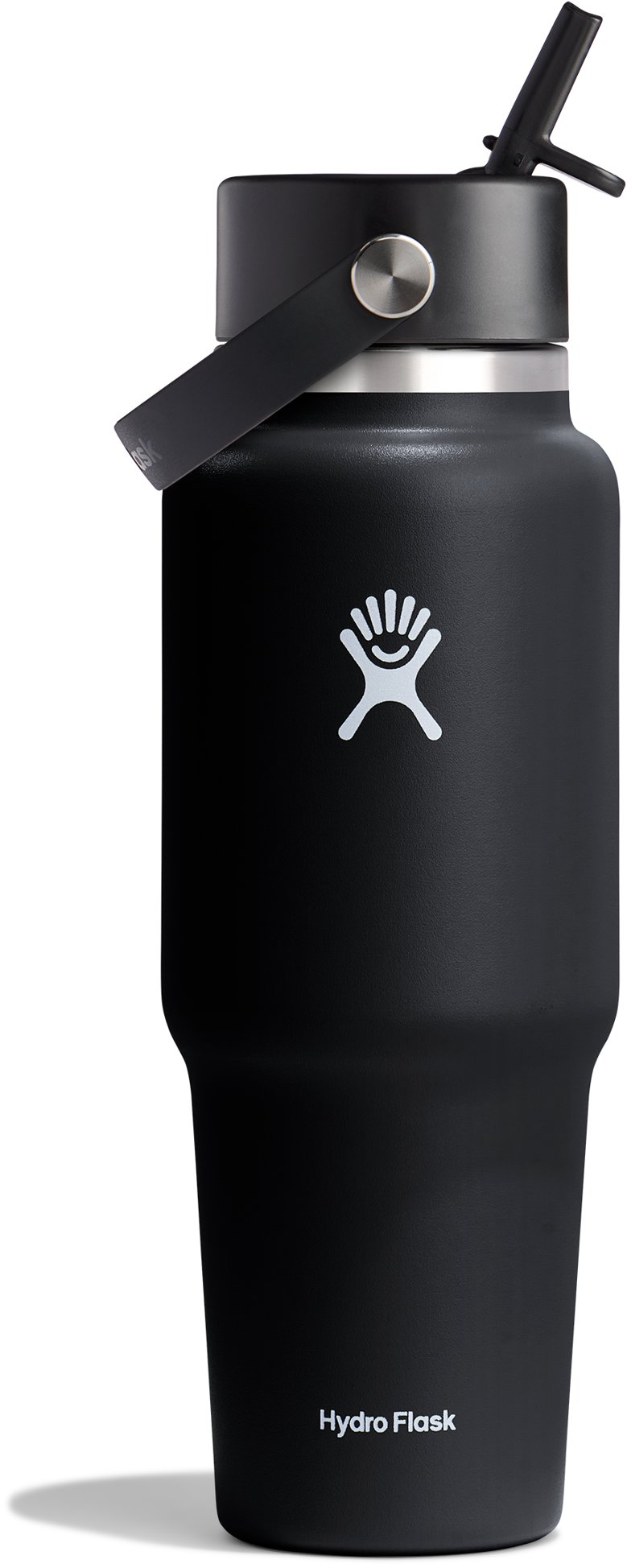 Hydro Flask Wide Flex Straw Travel Bottle 946 ml, Black