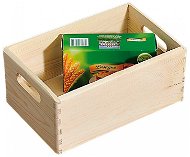 Úložný box Kesper Viacúčelová drevená debnička 30 × 20 × 14 cm - Úložný box