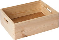 Kesper Víceúčelová dřevěná bedýnka 40 × 30 × 14 cm - Úložný box