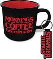 Netflix Stranger Things Mornings Are For Coffee - dárkový set