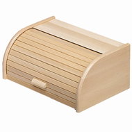 Kesper 68000 Wooden bread bin with roll-up lid - Breadbox
