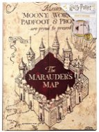 Harry Potter: Marauders Map - zápisník A5 - Zápisník