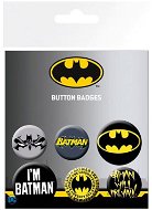 Badge DC Comics: Batman - set 5 odznaků  - Placka