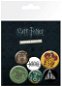 Harry Potter: Main Symbols - set 6 odznaků  - Badge