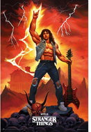 Stranger Things: Eddie Hellfire Club Rock Godeddie - poster - Poster
