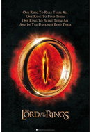 Cure Pink distribution of The Lord Of The Rings: One Ring - Poster