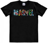 Marvel Comic Colour Logo Men's T-Shirt S - T-Shirt