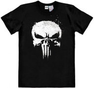 Marvel Punisher Tv Skull Logo Men's T-Shirt L - T-Shirt