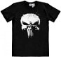 Marvel Punisher Tv Skull Logo pánské tričko XL - Tričko