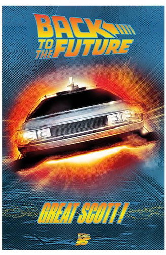 Back To The Future Great Scott! - Poster - Main image