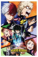 My Hero Academia Characters Mosaic - Poster