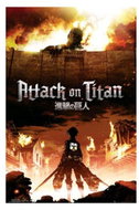 Attack On Titan Key Art - Poster