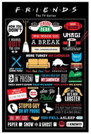 Friends Infographic - Poster