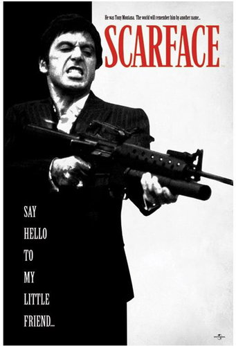 Scarface Say Hello To My Little Al Pacino - Poster - Main image