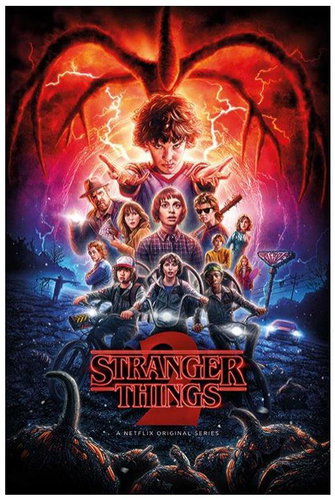 Netflix Stranger Things Season 2 One Sheet - Poster - Main image