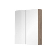 Aira, bathroom cabinet, gallery, oak, 600x700x140 mm - Bathroom Cabinet