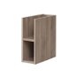 Aira desk, bathroom cabinet, bottom, oak, 200x530x460 mm - Bathroom Cabinet
