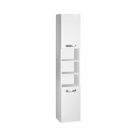 Leny, bathroom cabinet, high, left opening, white, 330x1700x250 mm - Bathroom Cabinet