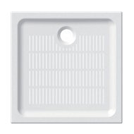 Mereo Štvorcová sprchová vanička, 90 × 90 × 6,5 cm, keramická - Sprchová vanička