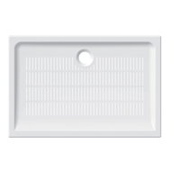 Mereo Rectangular shower tray, 120x80x6,5 cm, ceramic - Shower Tub