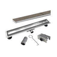 Mereo Shower drain 90 cm, TILE grid - Shower Drain