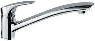 Mereo Single lever basin mixer, Eve, with flat handle 210 mm, chrome - Tap