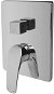 Mereo Shower mixer with diverter, Eve, Mbox, square cover - Tap