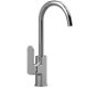 Mereo Sink mixer, Mada, with arm above lever, height 368 mm, chrome - Tap