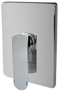 Mereo Shower mixer without switch, Mada, Mbox, square cover, chrome - Tap