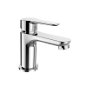 Mereo Basin mixer higher, Zuna, without spout, chrome - Tap