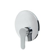 Mereo Shower mixer without diverter, Zuna, Mbox, round cover, chrome - Tap