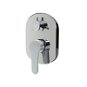 Mereo Shower mixer with three-way switch, Zuna, Mbox, oval cover, chrome - Tap